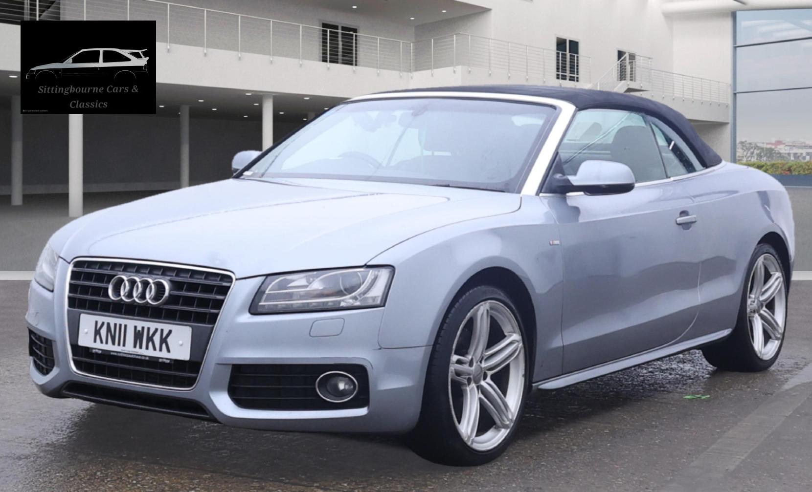 Audi A5 Cabriolet 1.8 TFSI S line Convertible 2dr Petrol Manual Euro 5 (160 ps)