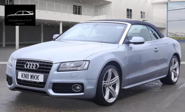 Audi A5 Cabriolet 1.8 TFSI S line Convertible 2dr Petrol Manual Euro 5 (160 ps)