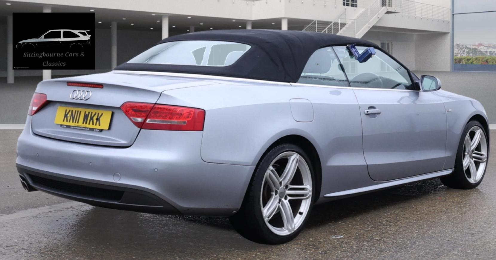 Audi A5 Cabriolet 1.8 TFSI S line Convertible 2dr Petrol Manual Euro 5 (160 ps)