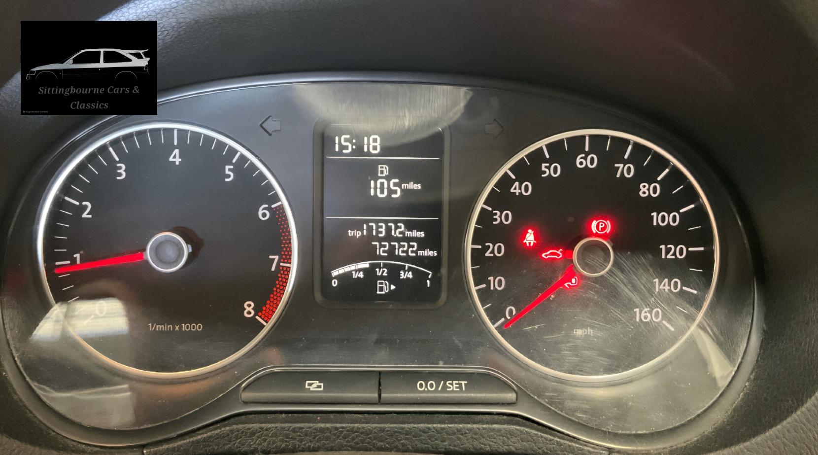Volkswagen Polo 1.2 Match Hatchback 3dr Petrol Manual Euro 5 (60 ps)