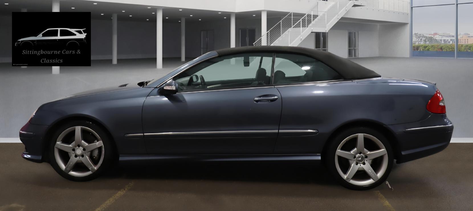 Mercedes-Benz CLK 1.8 CLK200 Kompressor Sport Cabriolet 2dr Petrol Automatic (214 g/km, 184 bhp)
