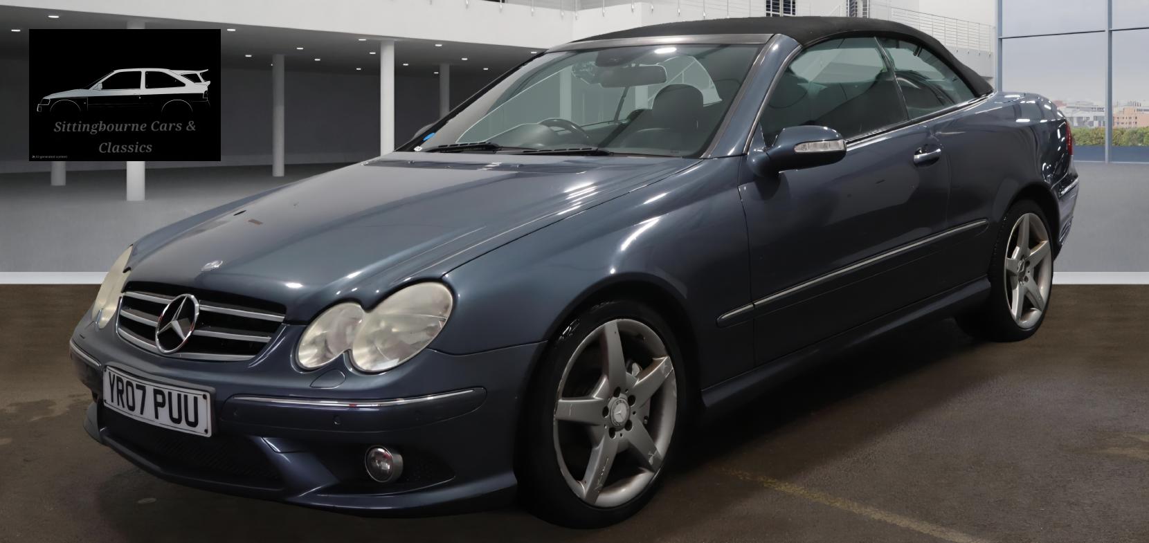 Mercedes-Benz CLK 1.8 CLK200 Kompressor Sport Cabriolet 2dr Petrol Automatic (214 g/km, 184 bhp)