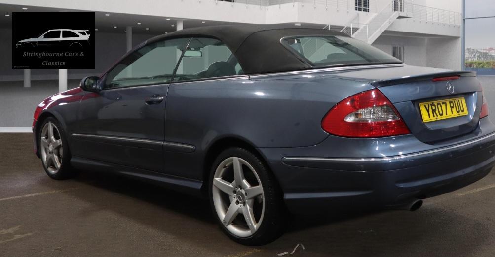 Mercedes-Benz CLK 1.8 CLK200 Kompressor Sport Cabriolet 2dr Petrol Automatic (214 g/km, 184 bhp)