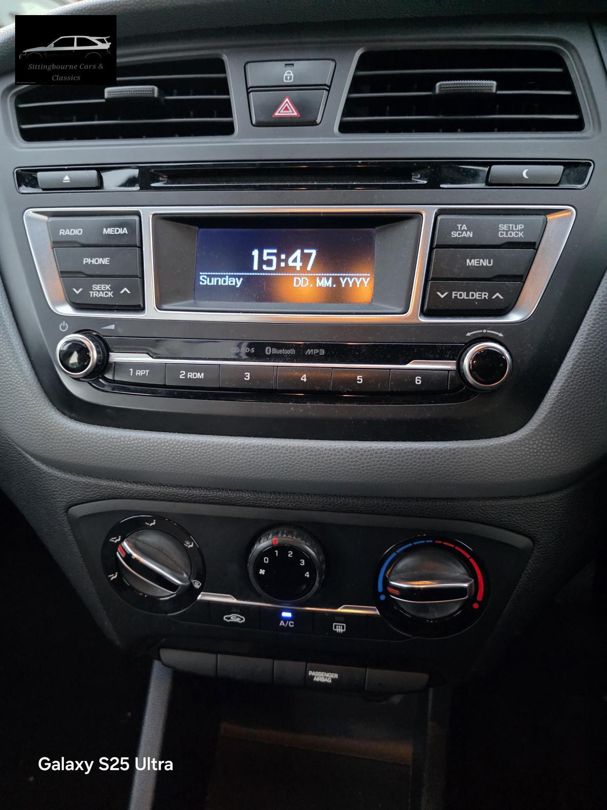 Hyundai i20 1.4 SE Hatchback 5dr Petrol Manual Euro 6 (100 ps)